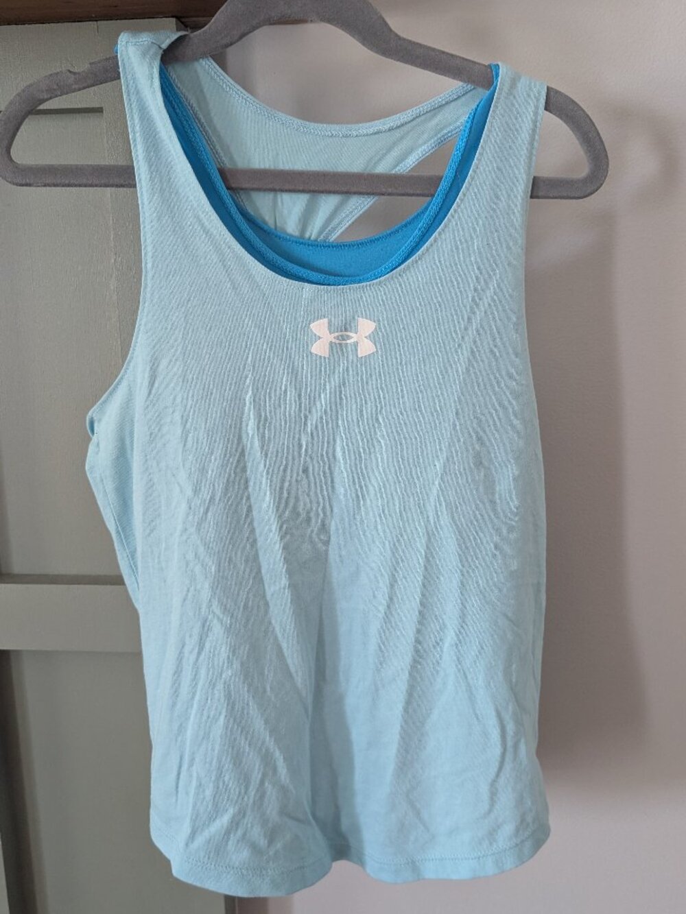 Girls Layered Under Armour Tank - YSM